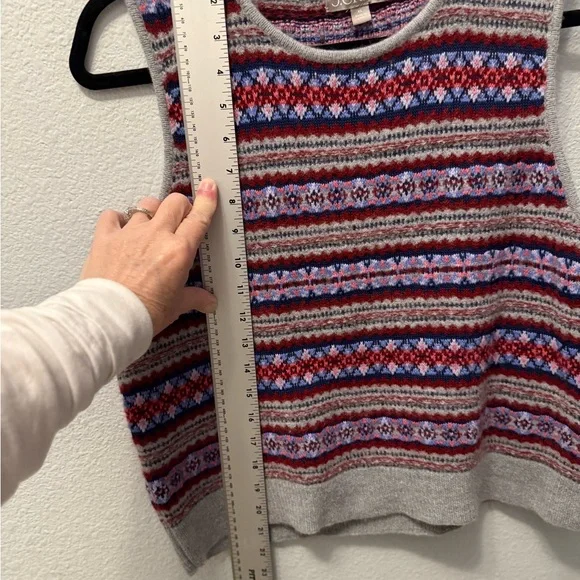 J. Crew Women's Fair Isle Sweater Vest - Picture 5 of 7